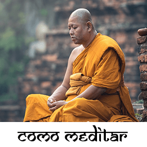 como meditar monje budista